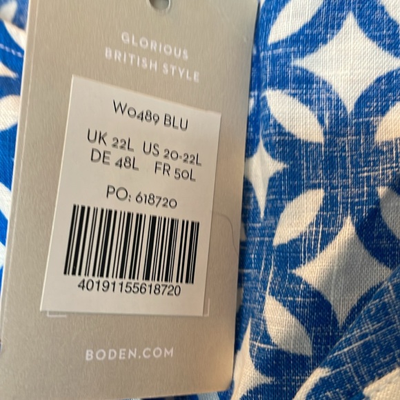 Boden dress linen blend - Picture 5 of 5